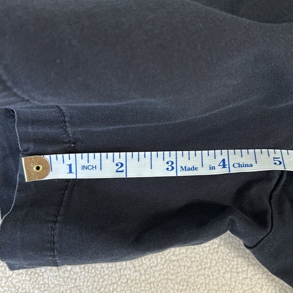 Karen Scott Cotton Blend Short Black Skort Size 10 - Picture 10 of 10